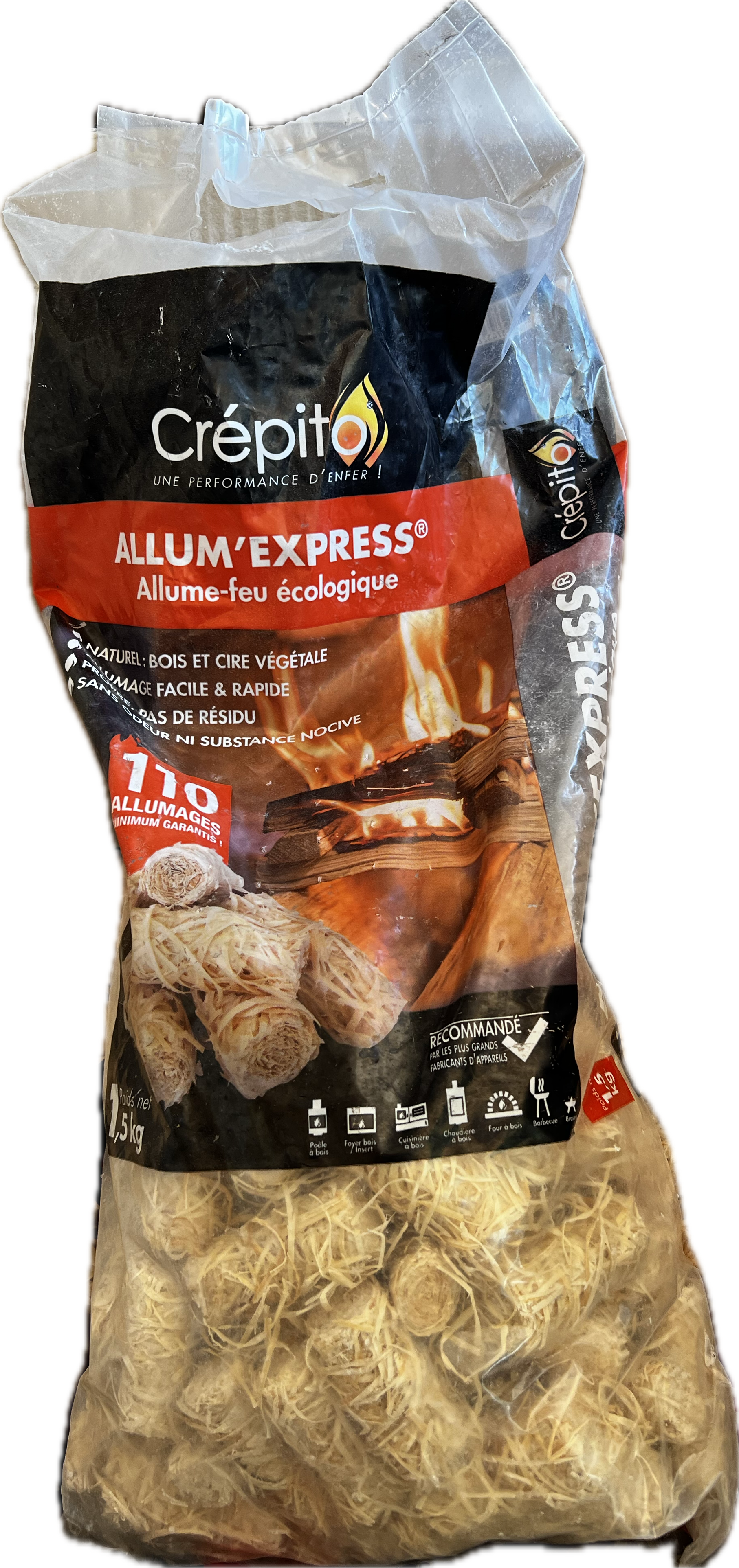 Allume feu 110 pièces